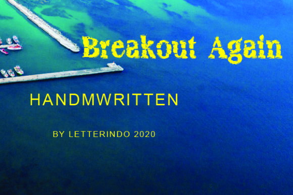 Breakout Again Font: A Creative Maker’s Bold Display Typeface