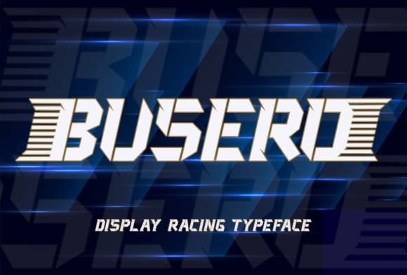Busero Font for Bold Branding and Eye-Catching Display Typography