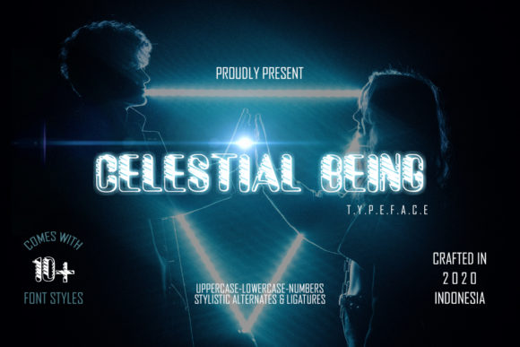 Celestial Being Font: Elevate Your Display Typography