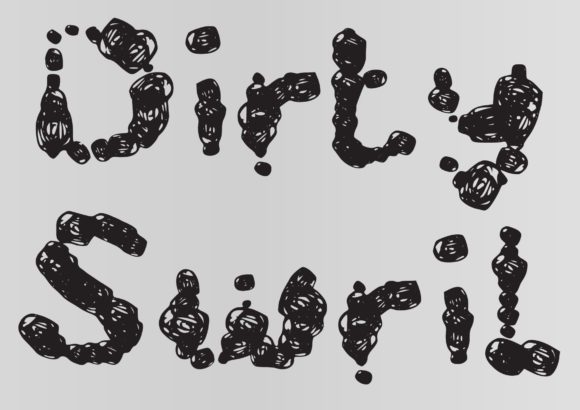 Dirty Swirl Font Review for Creative Designers