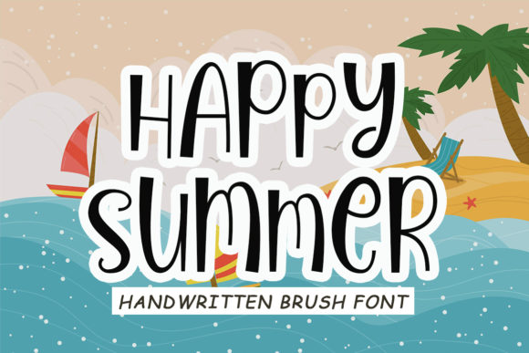 Happy Summer Font: A Polished Addition to Your Brand Identity