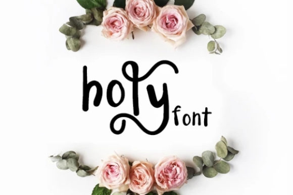 Holy Font for Memorable Branding and Display Design