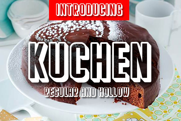 Kuchen Display Font for Memorable Branding and Creative Projects