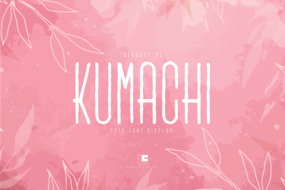 Kumachi Font for Beautiful and Commercial Craft Designs