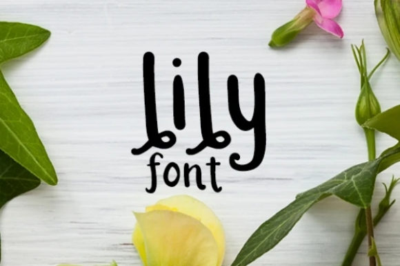Lily Font: A Display Typeface for Heartfelt Creations