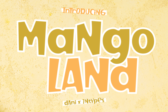 Mango Land Font for Creative Product Design