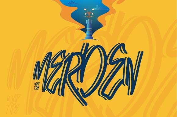 Merden Font: A Graffiti-Style Display Typeface for Urban Web Design