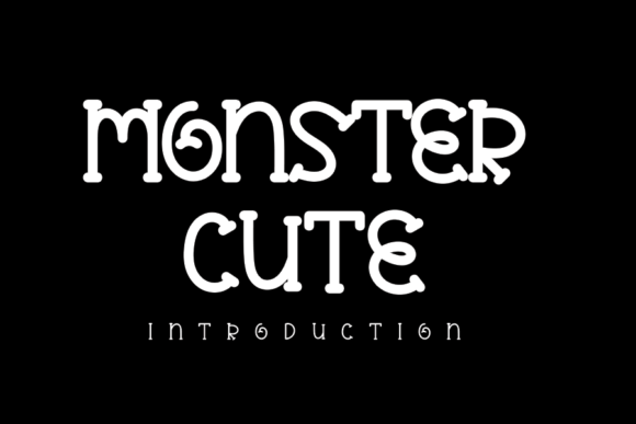 Monster Cute Font for Bold and Friendly Branding Projects
