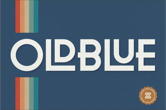 Oldblue Font Adds Retro Flair to Web Design Projects