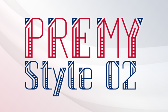 Premy Style 2: A Display Font for Creative Makers