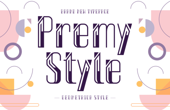 Premy Style Font for Creative Campaigns