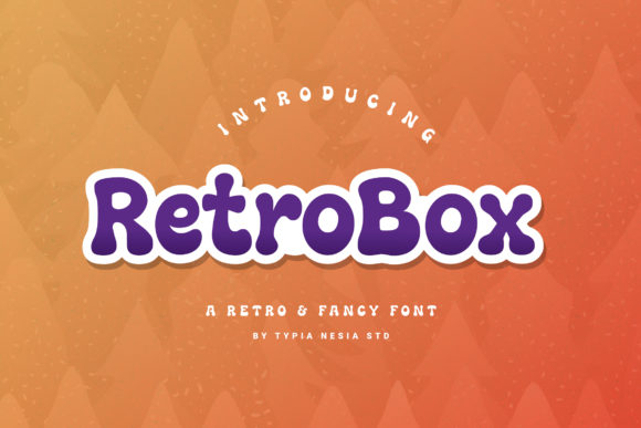 Retrobox Font: A Bold and Sophisticated Display Typeface for Editorial Design