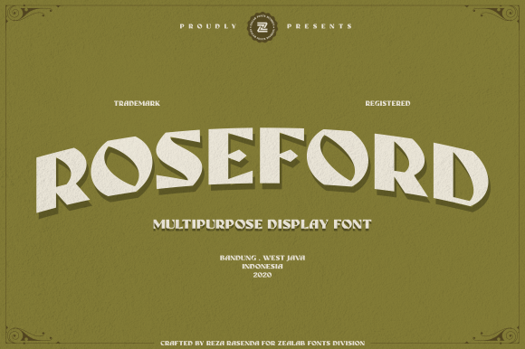 Roseford Display Font: A Versatile Typeface for Editorial Design