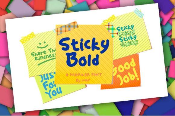 Sticky Bold Font for Modern Web Design Projects