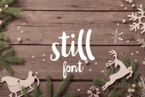 Still Display Font for Creative Projects