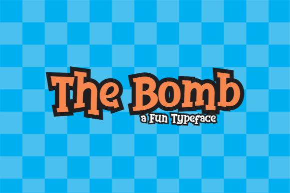 The Bomb: A Quirky Display Font for Standout Brand Identity