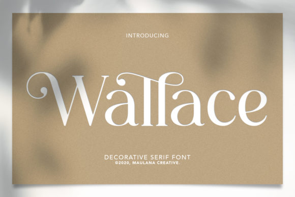 Wallace Font: A Playful Typeface for Editorial Design