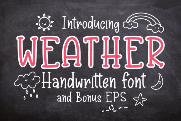 Weather Font Review: A Playful Display Typeface for Creative Campaigns