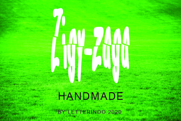 Zigy Zaga Display Font for Editorial Design