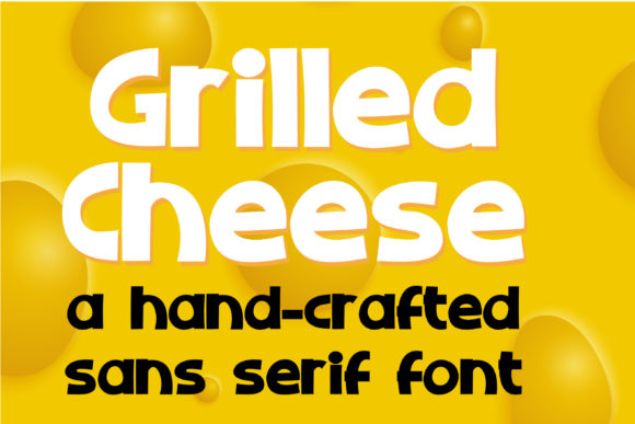 ZP Grilled Cheese: A Display Font for Creative Content